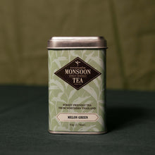 Load image into Gallery viewer, Melon Green from Monsoon Tea Company. Forest Friendly tea handpicked and produced in the mountains of Northern Thailand. Sustainable and delicious forest-grown tea.
