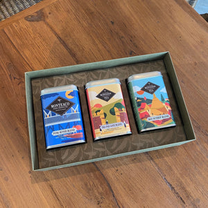 Premium Paper Box Gift Set - 3 M tin cans