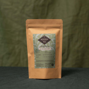 Hillside Blend Green from Monsoon Tea Company. Forest Friendly tea handpicked and produced in the mountains of Northern Thailand. Sustainable and delicious forest-grown tea.