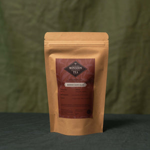 Monsoon Blend Black from Monsoon Tea Company. Forest Friendly tea handpicked and produced in the mountains of Northern Thailand. Sustainable and delicious forest-grown tea.
